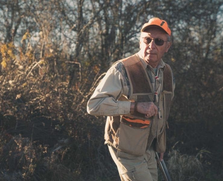 Walt Lesser hunts woodcock with his Ryman Setter at "the gates" in West Virginia.