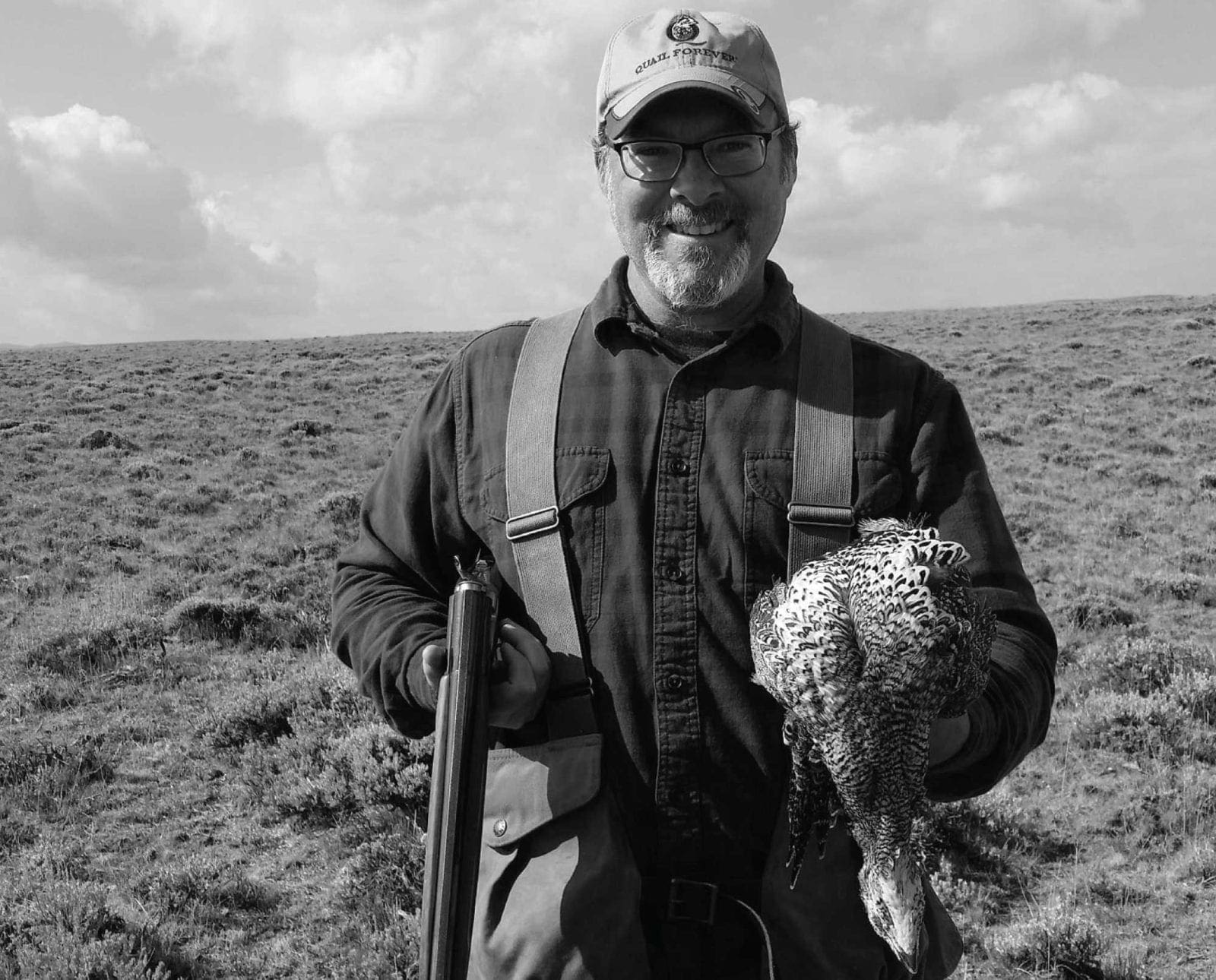Hank Shaw hunting sage grouse