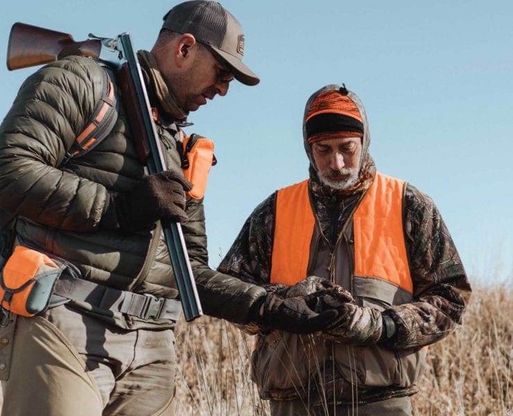 Hunting grassland prairies for bobwhite quail