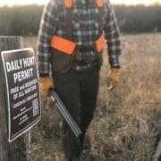 A hunter in Kansas accessing an iSportsman property.