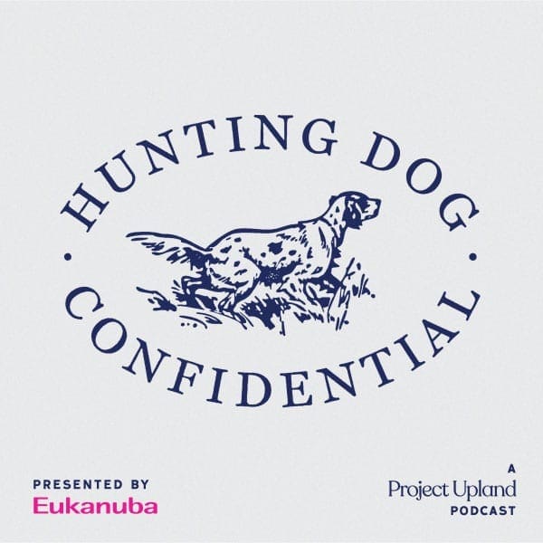 the hunting dog confidential podcast logo