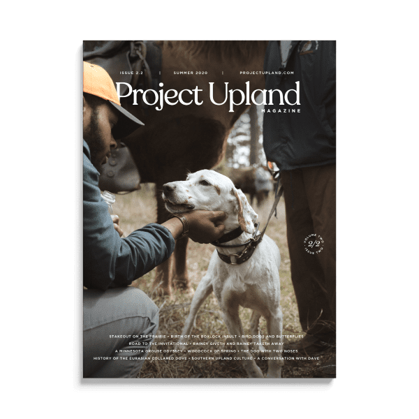 Cover of the Summer 2020 Issue of Project Upland Magazine featuring Durrell Smith