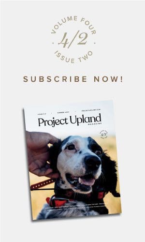 Sidebar Project Upland Magazine Summer 2022