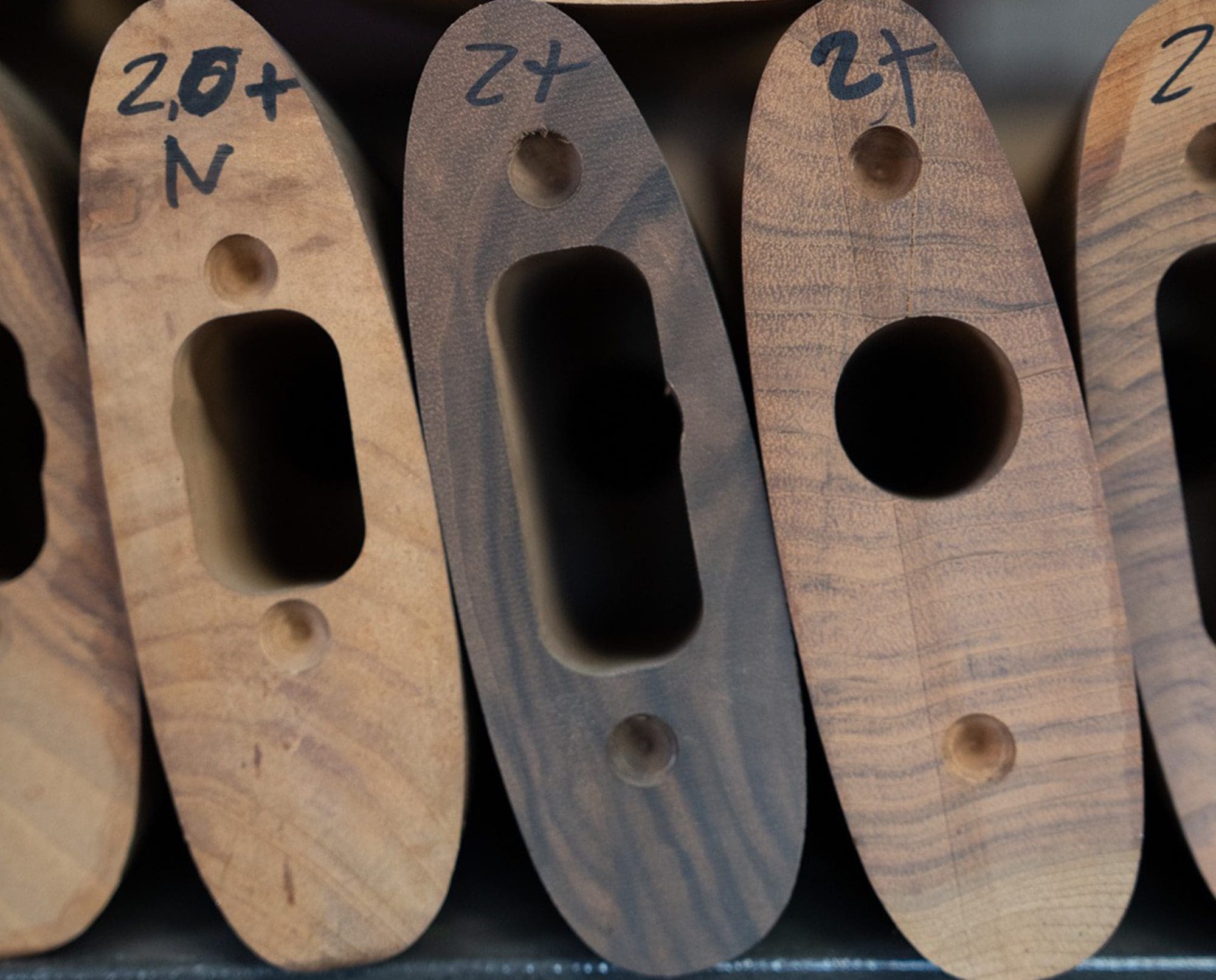 Knothole in gunstock - What's the significance?