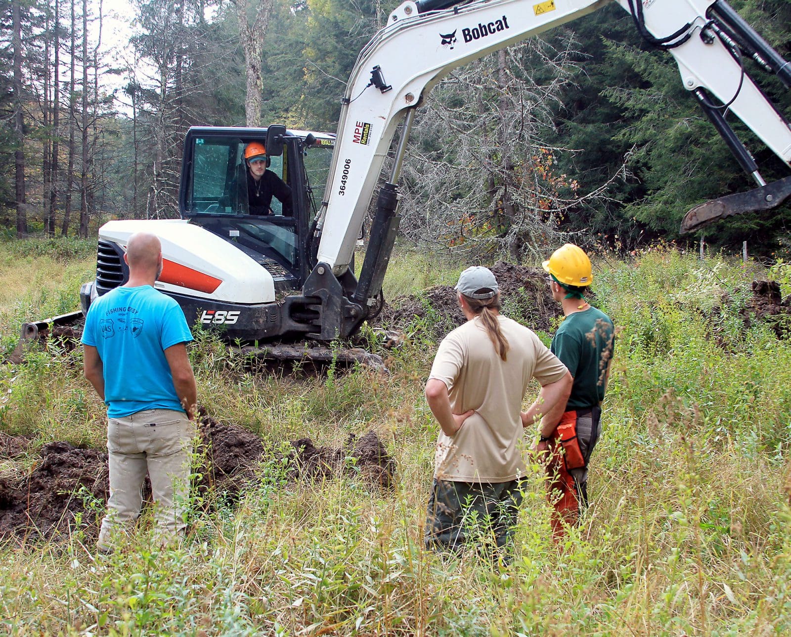 Conservation partners work together on a multi-species project in Elkins, West Virginia.