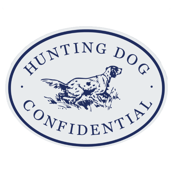 Hunting Dog Confidential Sticker