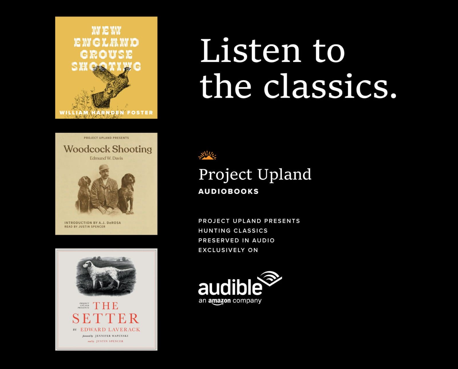 Project Upland Audio Books