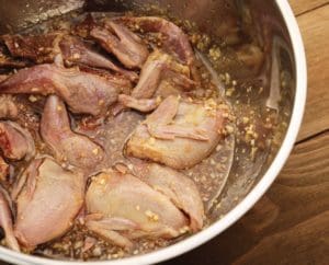 Traditional Vietnamese marinade for quail