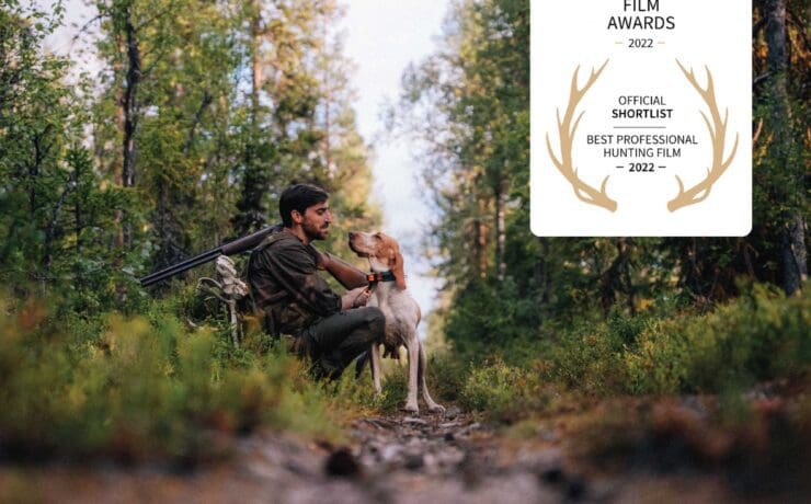 Lapland Grouse hunting film award cover