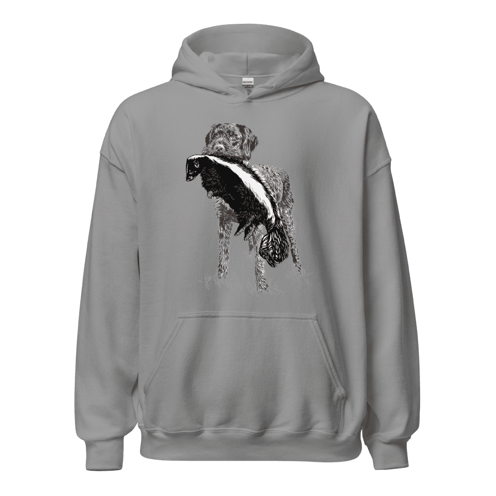 A German wirehaired hoodie