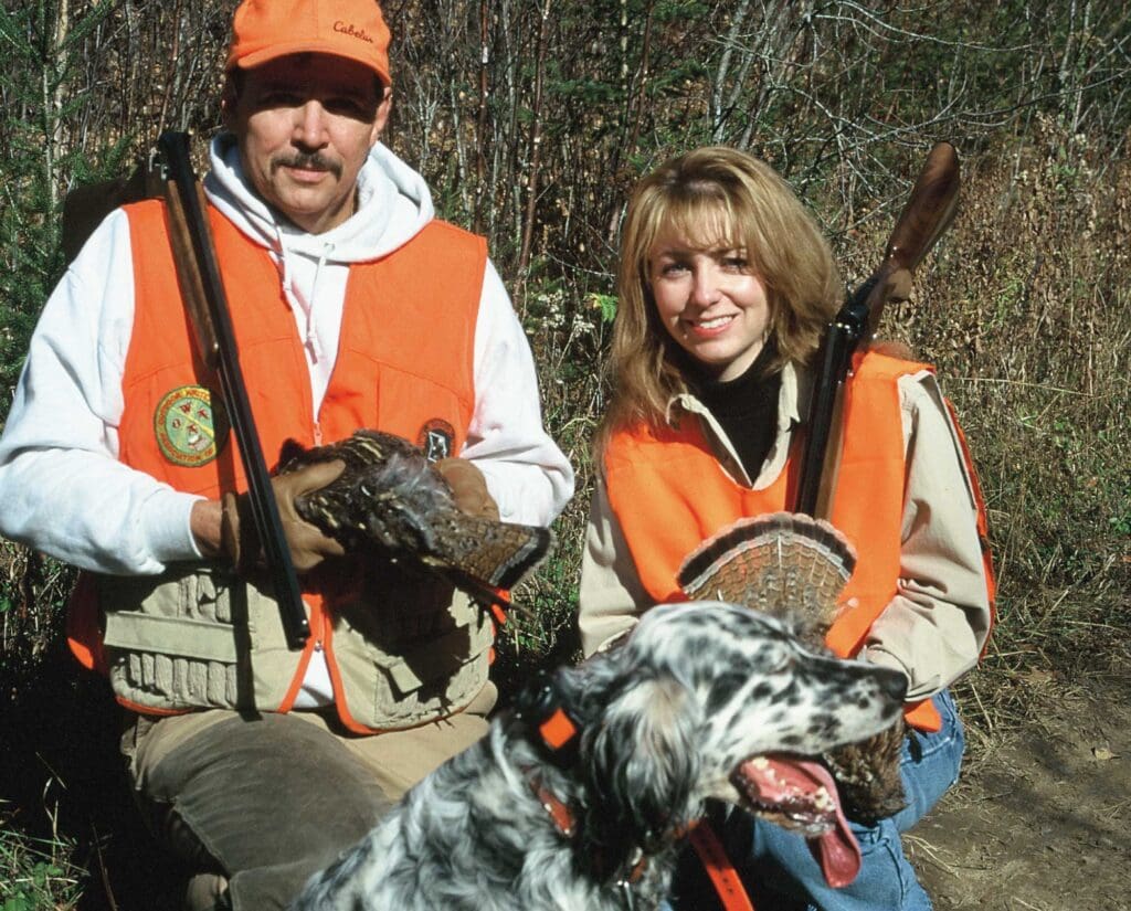 A ruffed grouse hunt in the 1980's