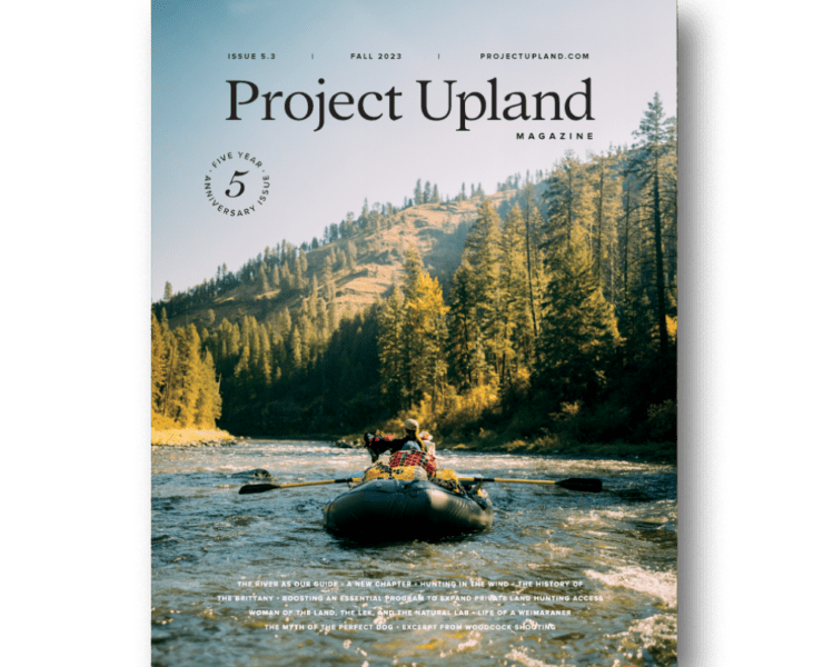 Project Upland Magazine Fall 2023 cover