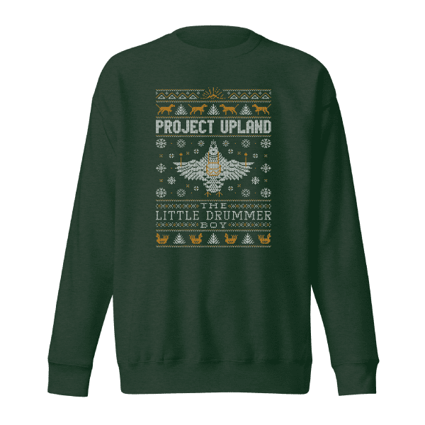 Little Drummer boy grouse ugly sweater