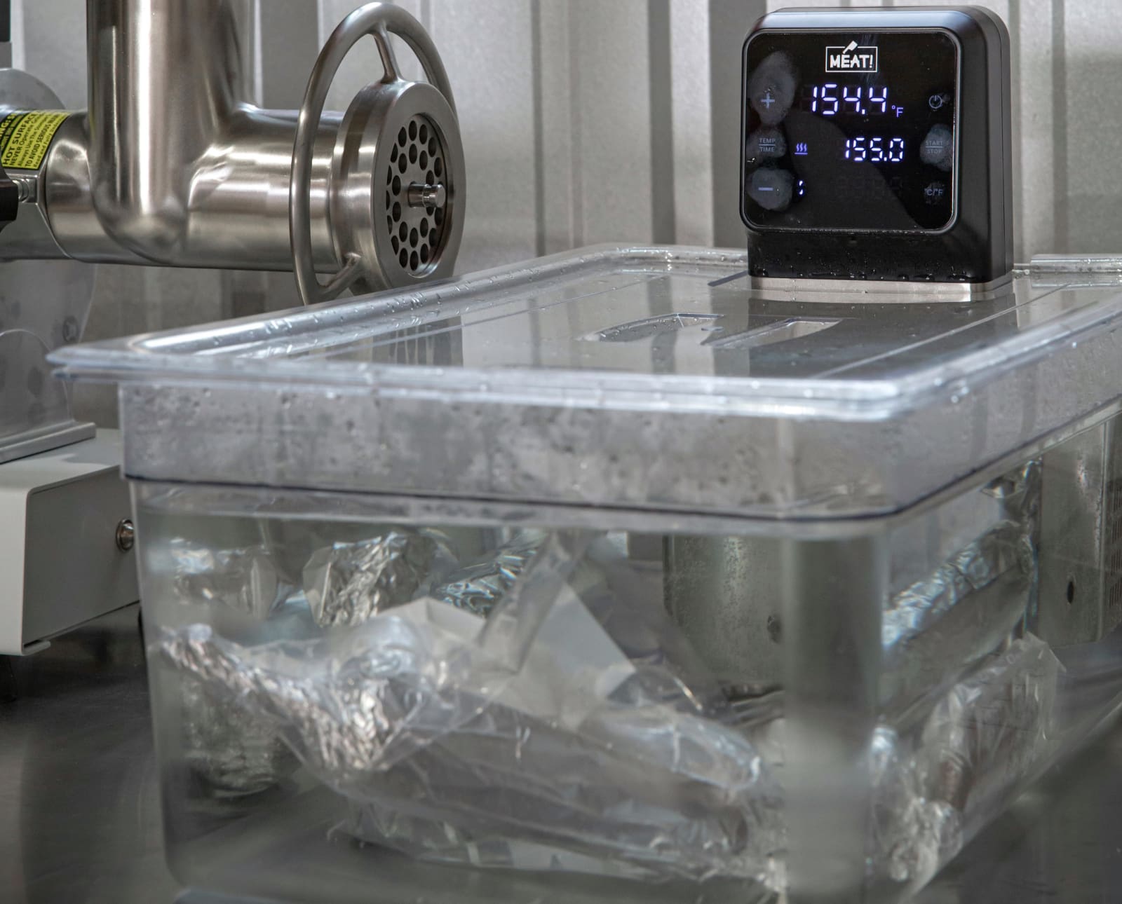 Sous Vide being used to cook Wild Game