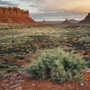 A beautiful scene from the Valley of the Gods in Bears Ears National Monument.