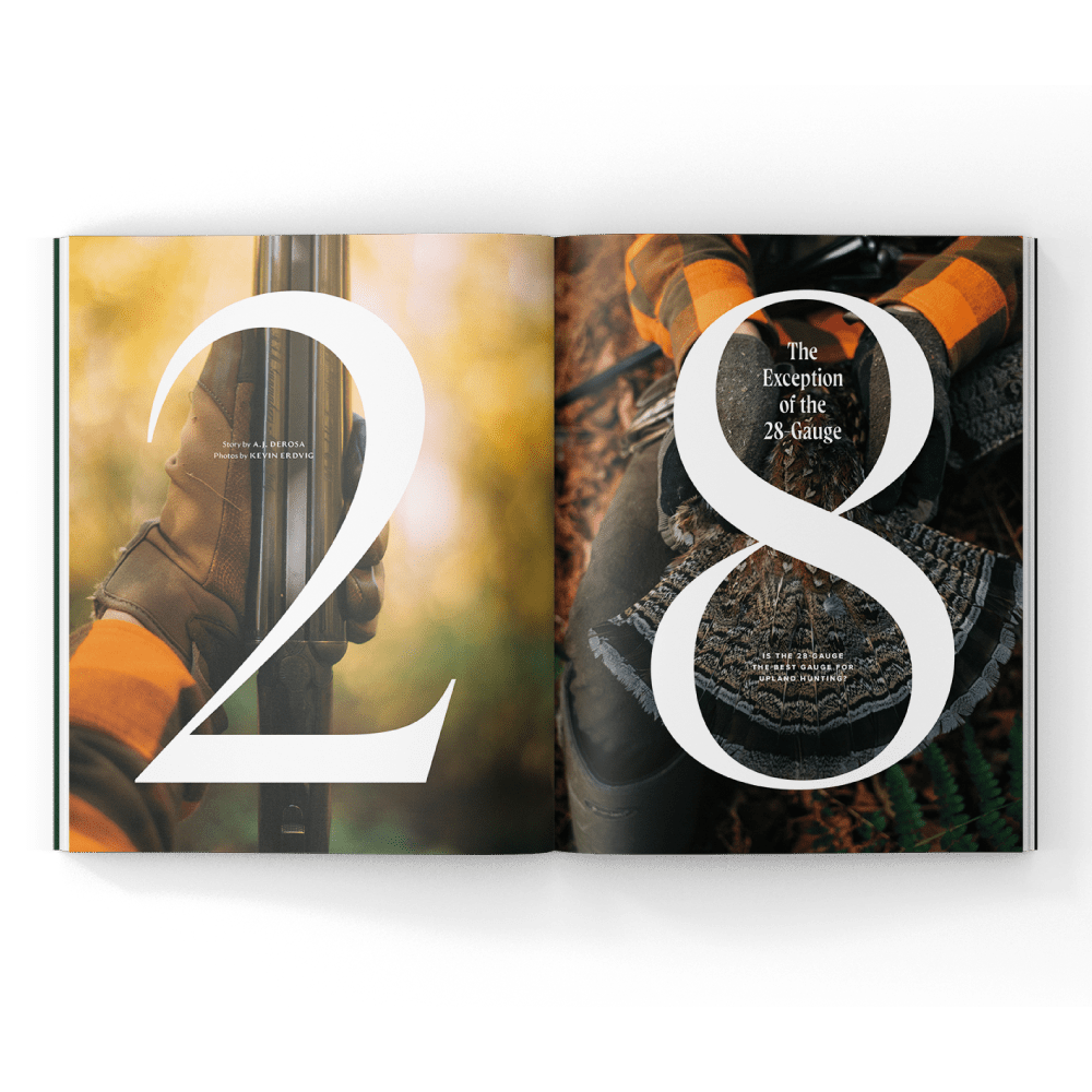 the 28-gauge shotgun history and ballistics in a magazine
