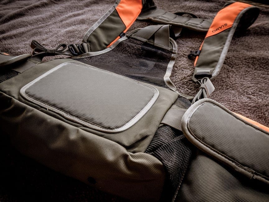 Orvis Pro LT Hunting Vest's lower back support