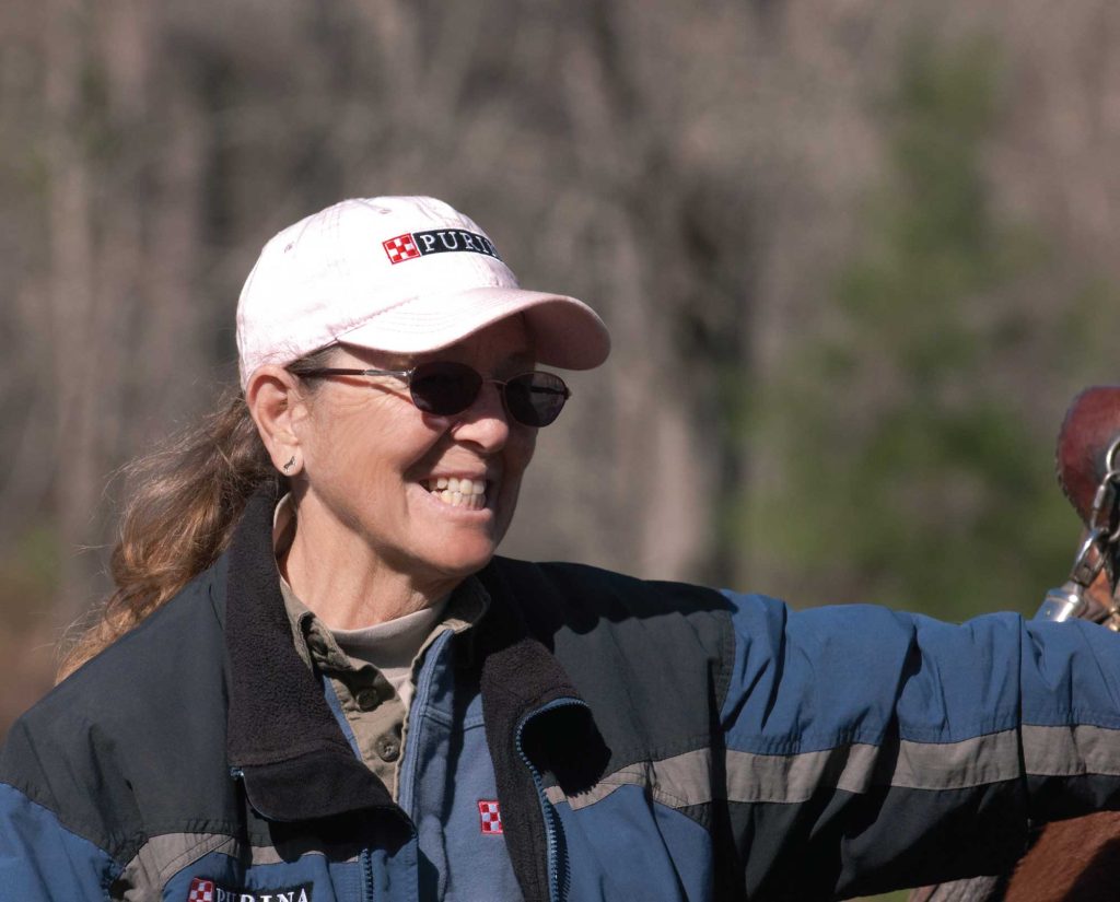 Shery Ebert at an American Field Trial 