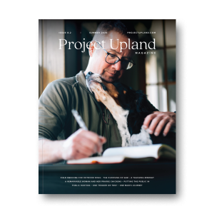 The cover of the Summer 2026 issue of Project Upland Magazine featuring Dr. Joe Spoo