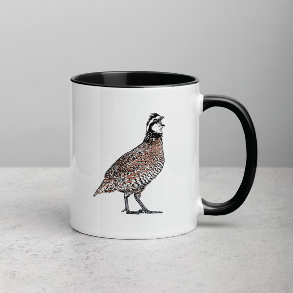Bobwhite-Quail-Mug-in-Use Bobwhite-Quail-Mug-in-Use