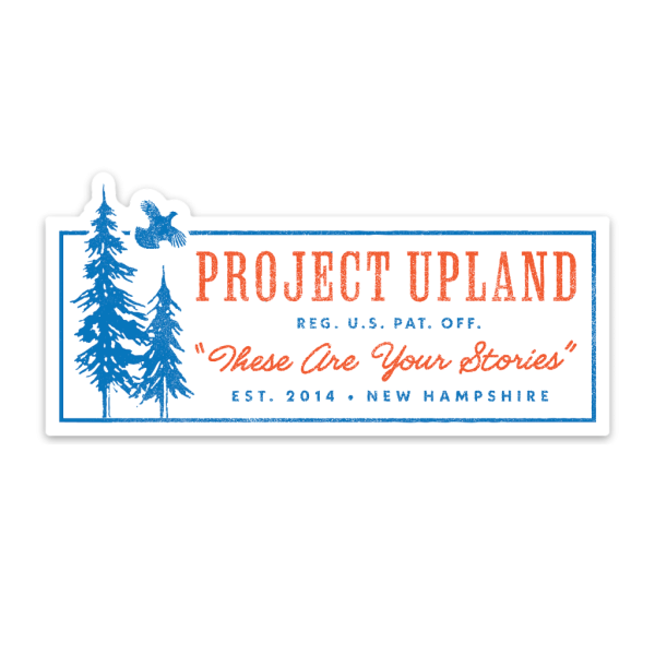 Project Upland Lbale Logo Sticker
