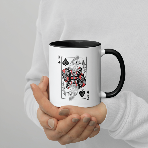 Ruffed-Grouse-Kinf-Coffee-Mug-Being-USed Ruffed-Grouse-Kinf-Coffee-Mug-Being-USed